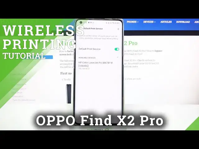 'Video thumbnail for How to Connect Printer in OPPO Find X2 Pro – Allow Printer Settings'