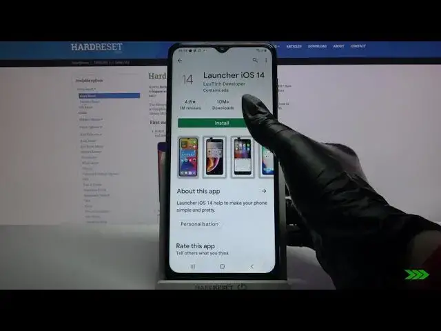 'Video thumbnail for How to Download and Apply iOS Launcher on SAMSUNG Galaxy M12 – Get iOS Look'