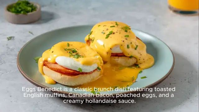 Video thumbnail for Eggs benedict recipe
