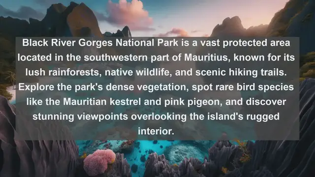 Video thumbnail for Unveiling the Beauty of Mauritius: Top 10 Must-See Natural Landscapes