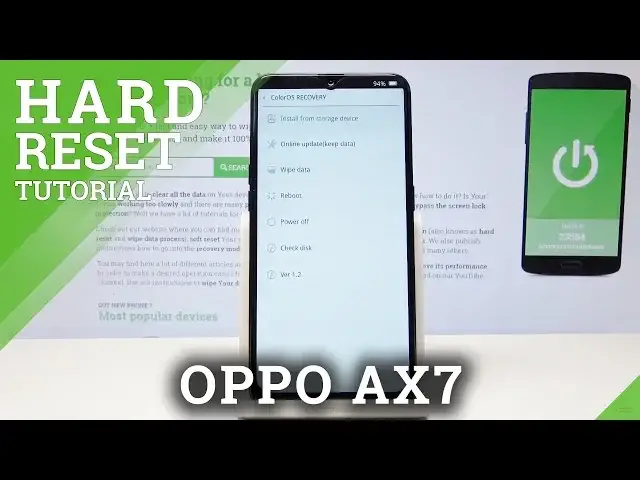 'Video thumbnail for How to Hard Reset OPPO AX7 - Factory Reset by Recovery Mode'
