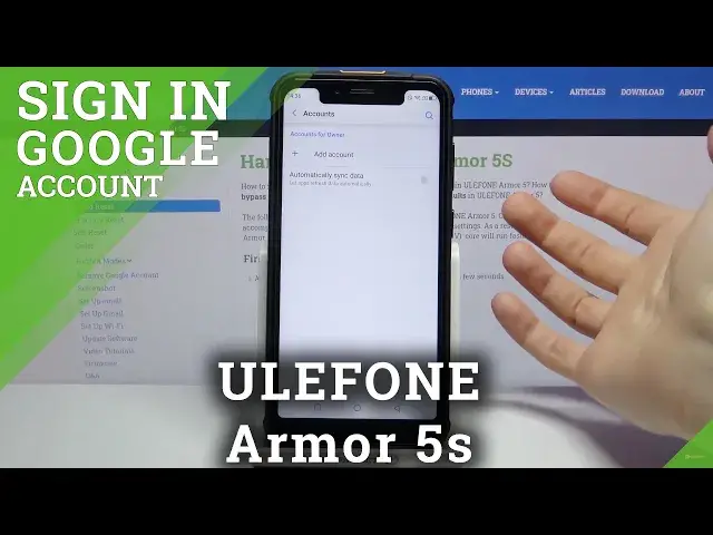 Video thumbnail for How to Manage Google Account in ULEFONE Armor 5s – Add or Remove Google Account
