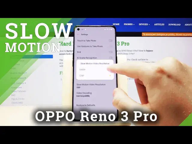 Video thumbnail for How to Change Slow Motion Resolution in OPPO Reno 3 Pro – Change Video Quality