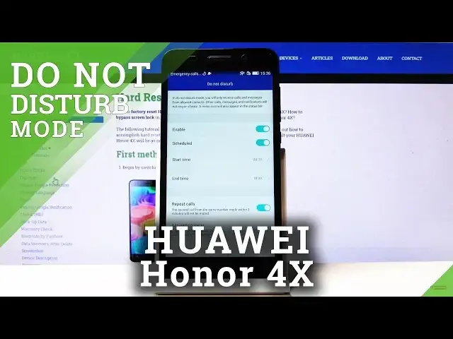 Video thumbnail for How to Enable Do Not Disturb Mode in HUAWEI Honor 4X - Block Sounds & Vibrations