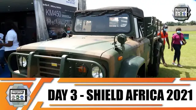 'Video thumbnail for ShieldAfrica 2021  News Show Daily Day 3 Security and Defense Exhibition in  Abidjan Côte d'Ivoire'