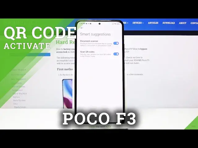 Video thumbnail for How to Allow Camera To Scan QR Codes on XIAOMI POCO F3 – Scan QR Codes