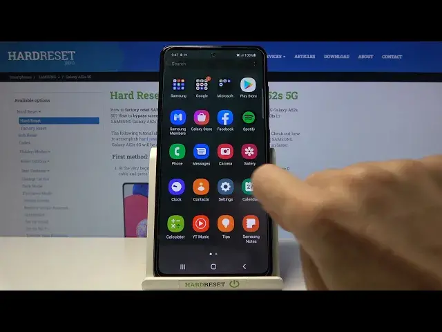 'Video thumbnail for How to Manage Dial Pad Tones on SAMSUNG Galaxy A52s - Sounds Settings'