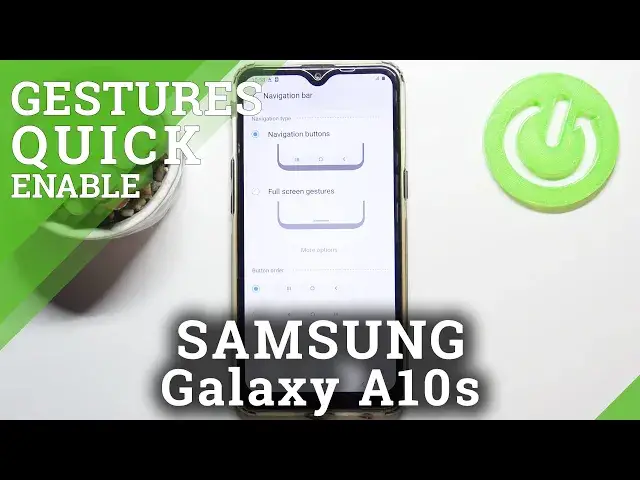 'Video thumbnail for How to Change Buttons to Gestures in SAMSUNG Galaxy A10s – Adjust Display Settings'