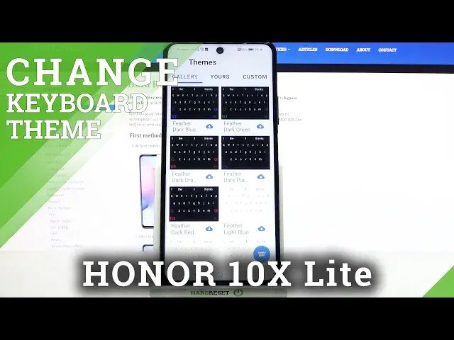 'Video thumbnail for How to Change Keyboard Theme in HONOR 10X Lite – Set Keyboard Theme'