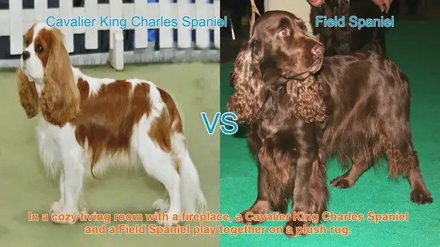 Video thumbnail for Cavalier King Charles Spaniel vs. Field Spaniel: A Comparison of Two Charming Dog Breeds