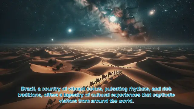 Video thumbnail for Exploring Brazil's Cultural Tapestry: Top 10 Destinations