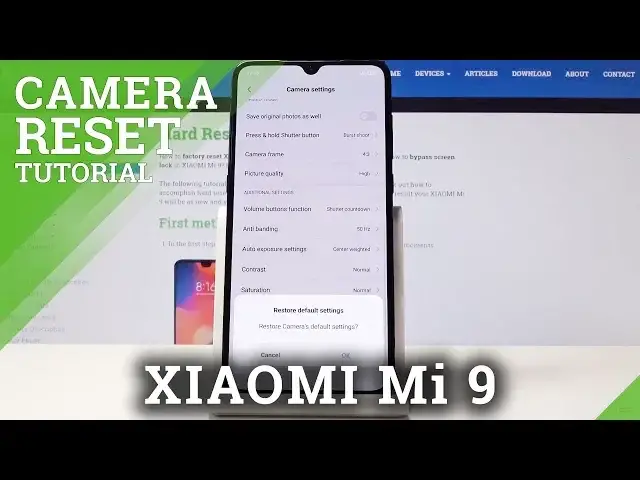 'Video thumbnail for Reset Camera in XIAOMI Mi 9 - How to Fix Camera'