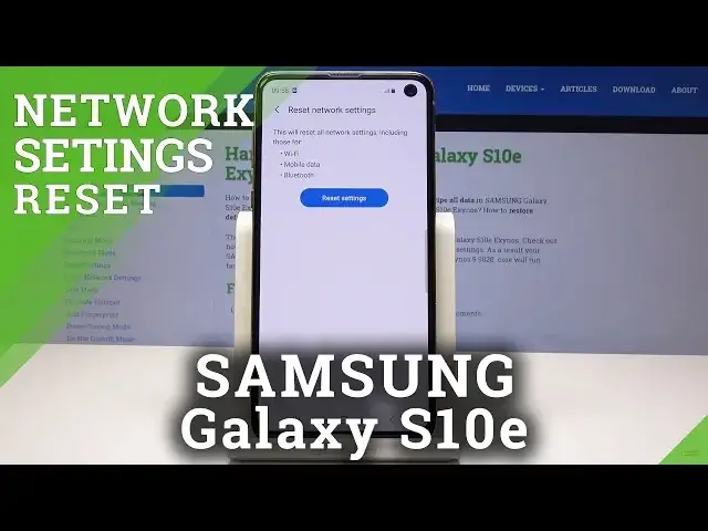 'Video thumbnail for Reset Network Settings SAMSUNG Galaxy S10e - Fix Network Configuration'