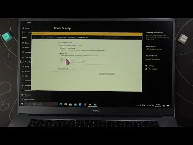 Video thumbnail for How to Customize & Change Power Plan in Huawei MateBook D15? Windows 10 Power Plan