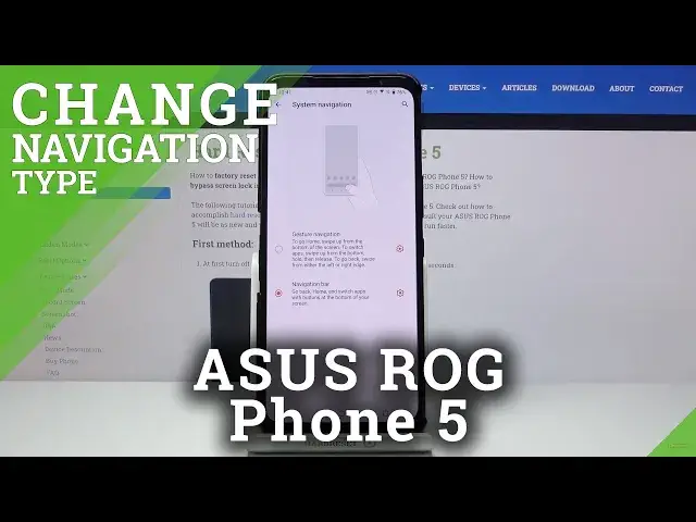 Video thumbnail for How to Manage Navigation Bar Type on ASUS ROG Phone 5 – Navigation Layout