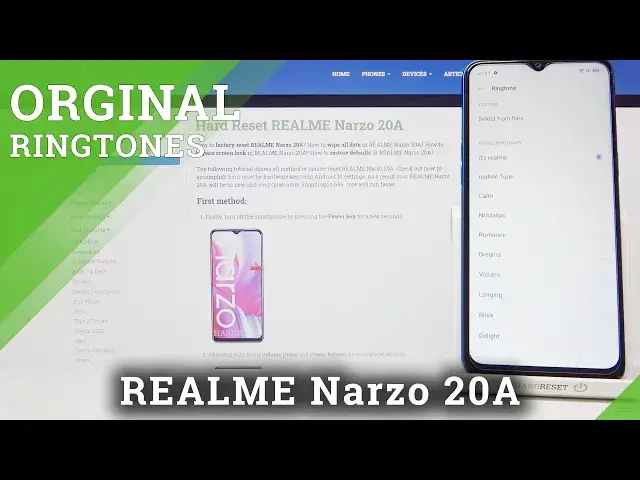 'Video thumbnail for REALME Narzo 20A Original Ringtones'