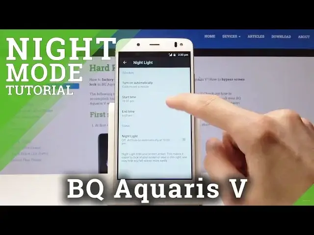 Video thumbnail for How to Enable Night Mode in BQ Aquaris V - Night Mode Settings