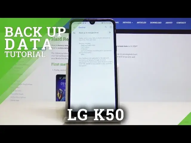 Video thumbnail for How to Google Backup on LG K50 - Allow Google Backup