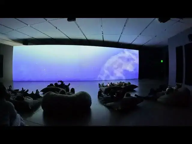 Video thumbnail for Boston💥Now Here's a Place to Chill And Vibe ICA Whales Exhibit Beanbags🖼️#artmuseum #art