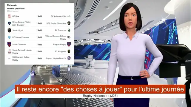 Video thumbnail for Rugby Nationale : Il reste encore des choses à jouer pour l'ultime journée (J26)