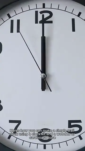 Video thumbnail for Custom made clock