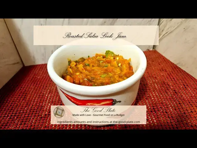 Video thumbnail for Roasted Salsa Leek Jam for the Bread Machine