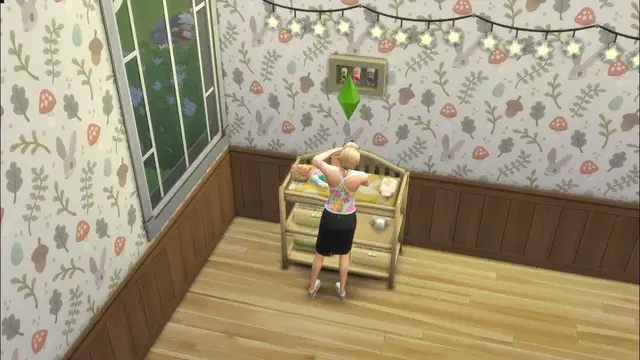 'Video thumbnail for Sims 4 Toddler Changing Table'