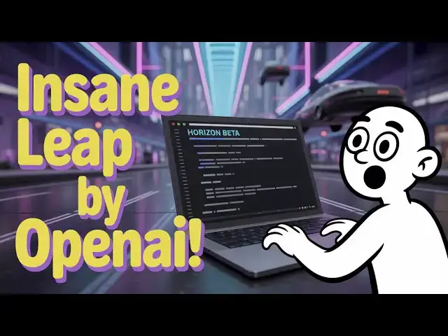 'Video thumbnail for INSANE Leap by OpenAI! Horizon Beta GPT 5 Just Changed AI Forever 🚀🔥'