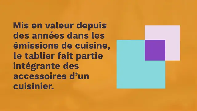 Video thumbnail for L’ART DE LA CUISINE : METTEZ EN VALEUR VOTRE SAVOIR-FAIRE AVEC UN TABLIER MADE IN FRANCE