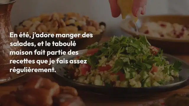 Video thumbnail for Taboulé maison (facile et rapide)