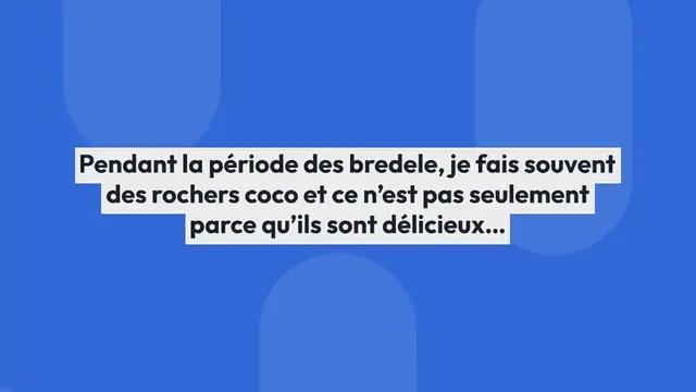 Video thumbnail for Rochers à la noix de coco ultra faciles