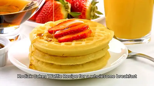 Video thumbnail for Ultimate Kodiak Cakes Waffle Recipe for a Wholesom
