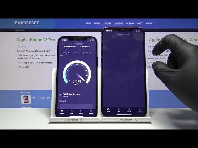 Video thumbnail for iPhone 12 Pro Max vs iPhone 12 Pro - Wi-Fi Speed Test Comparison