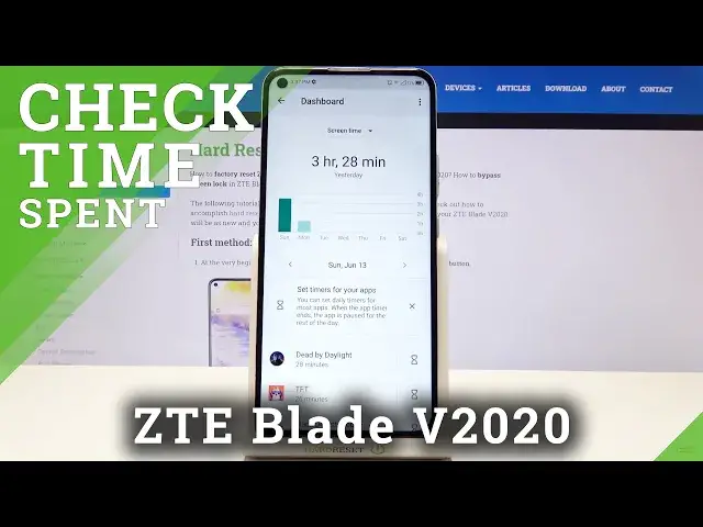 Video thumbnail for How to Check Total Screen Time in ZTE Blade v2020 – Find Screen Information