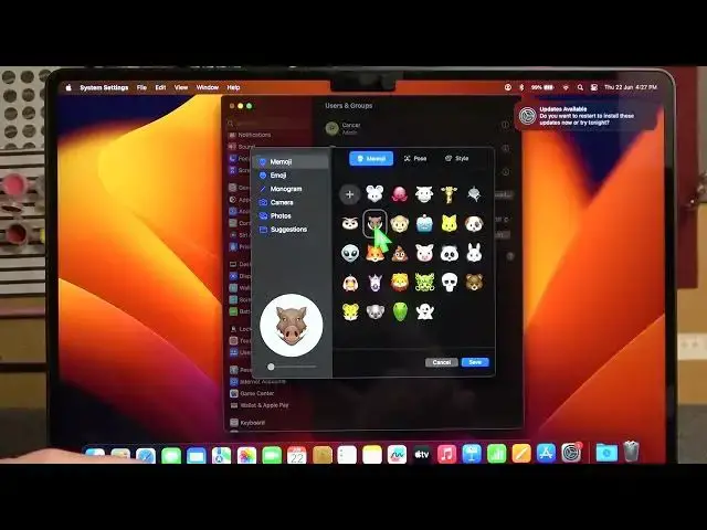 Video thumbnail for How To Change User Profile Avatar Macbook Air M2 2023