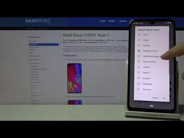 Video thumbnail for Alarm Tones in CUBOT R15 Pro – Default Alarm Sounds
