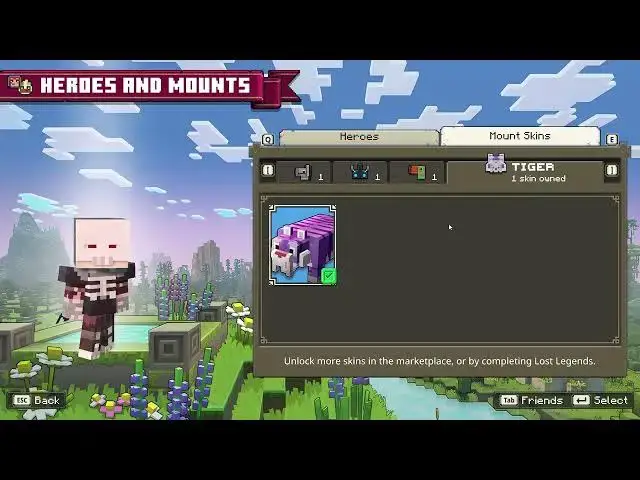 'Video thumbnail for How To Switch Mount Skin in Minecraft Legends'