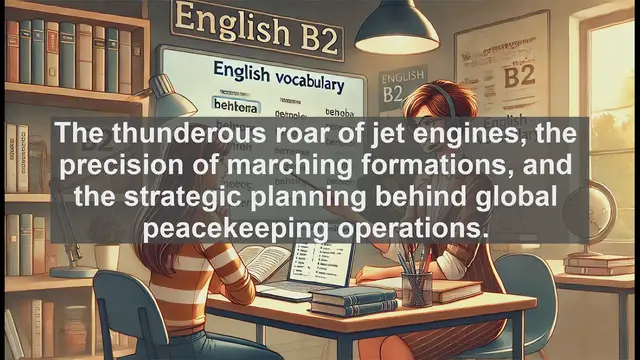 Video thumbnail for 1500 Must Know CEFR B2 Vocabulary - What Is the Military? Understanding Armed Forces and Defense