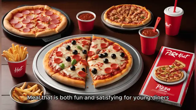 'Video thumbnail for Pizza Hut Kids' Meal Menu'