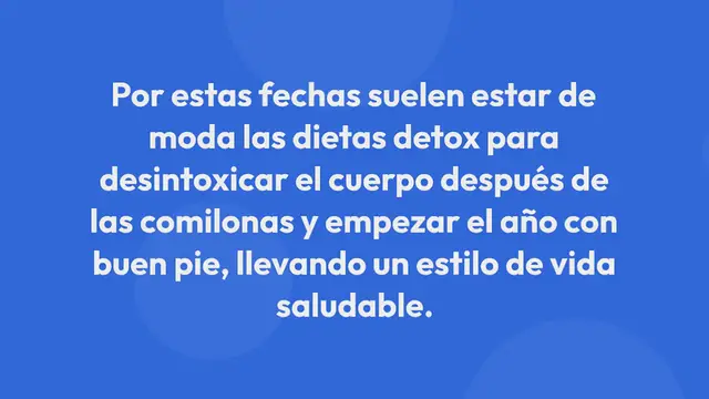 Video thumbnail for Agua Detox