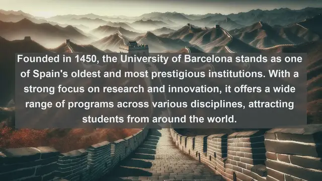 Video thumbnail for Unveiling Academic Excellence: Top 10 Universities in Spain