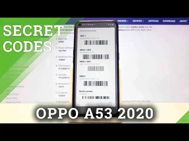 Video thumbnail for Secret Codes for OPPO A53 2020 – Testing Mode / Calendar Storage / IMEI Status