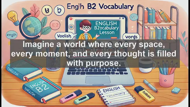 Video thumbnail for 1500 Must Know CEFR B2 Vocabulary - Exploring the Word 'Occupy': Meanings, Uses, and Common Mistakes