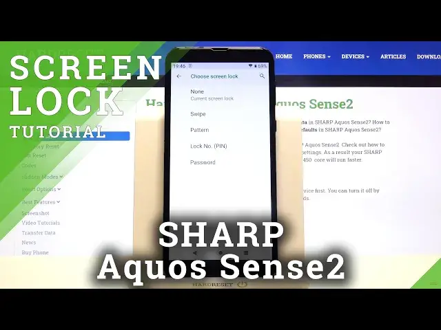 Video thumbnail for How to Set Up Screen Lock on SHARP Aquos Sense2 – Screen Lock Method