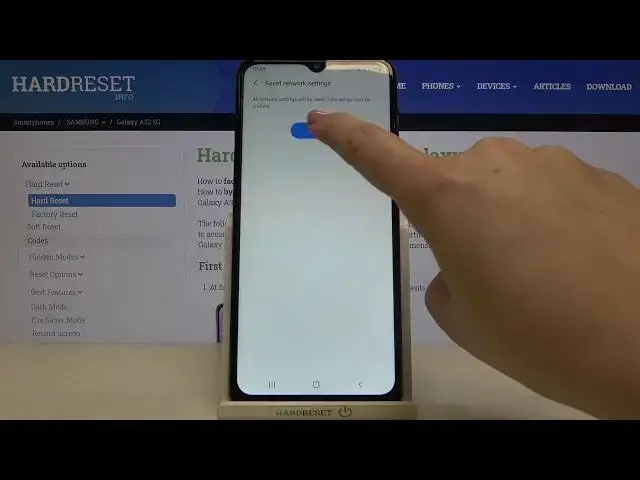 'Video thumbnail for How to Reset Network Preferences in Samsung Galaxy A32 5G  - Remove Wi-Fi & Bluetooth Settings'