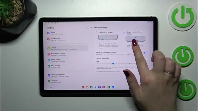 Video thumbnail for How to Set Gestures Navigation on Samsung Galaxy Tab S9 FE