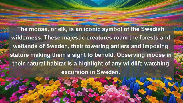 Video thumbnail for Exploring Sweden's Wildlife Wonders: Top 10 Native Animals in the Swedish Wilderness