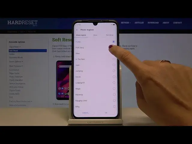 'Video thumbnail for How to Change Ringtone on ZTE Axon 11 | Enter ZTE Ringtones' List'