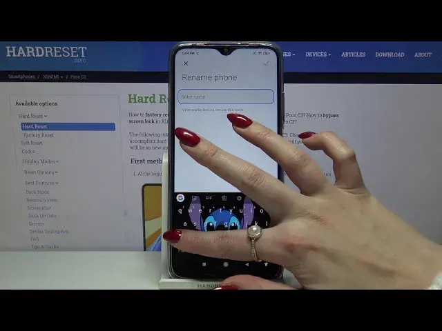 Video thumbnail for How to Change Device Name on POCO C3