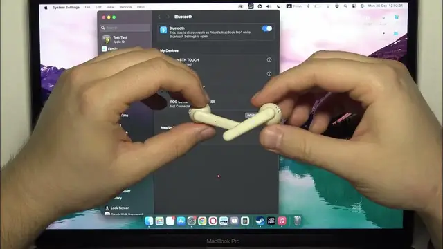 Video thumbnail for Mastering Device Pairing: How to Connect MacBook with Urbanista Paris Earbuds